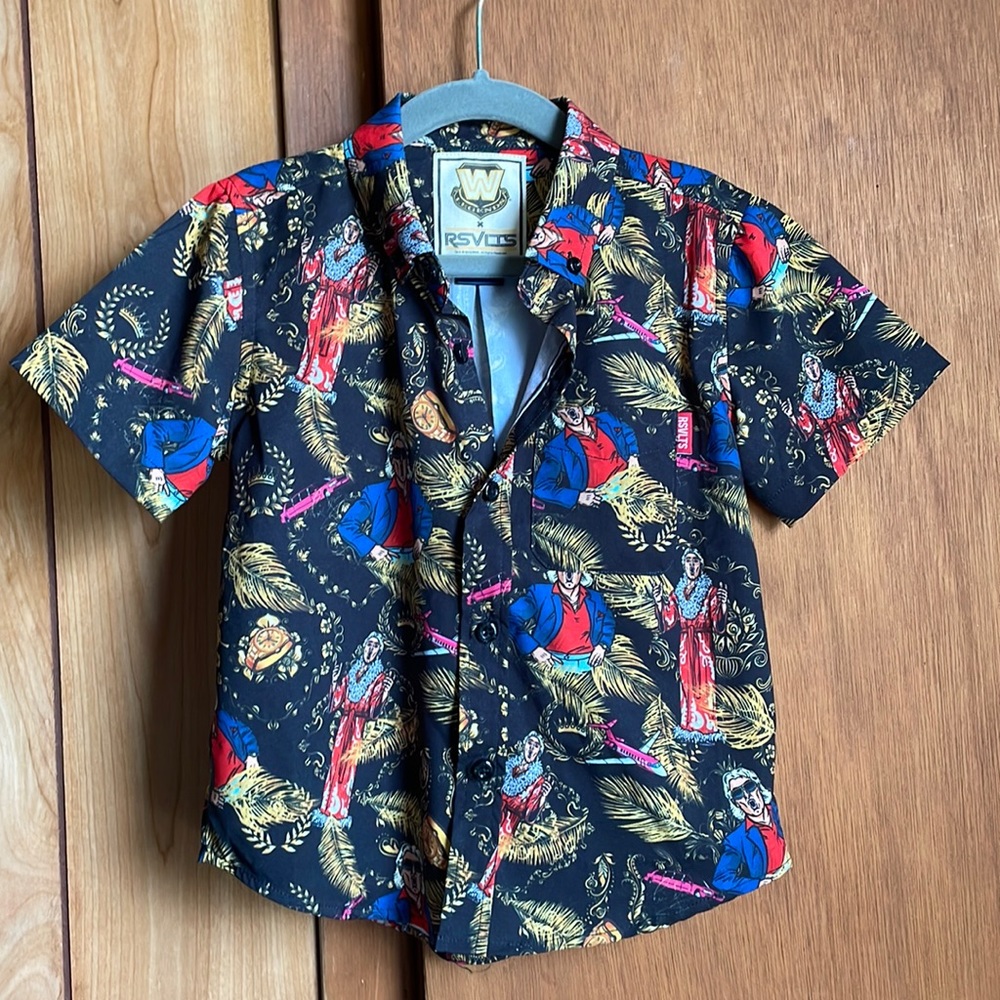 RSVLTS Toddler 2 Yr Ric Flair WWE Legends Shirt